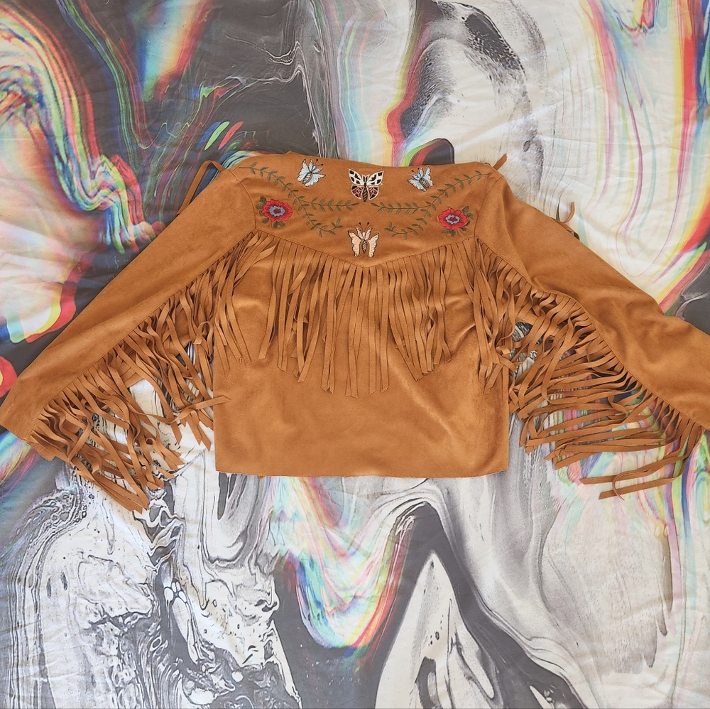 Fringe Butterfly Jacket